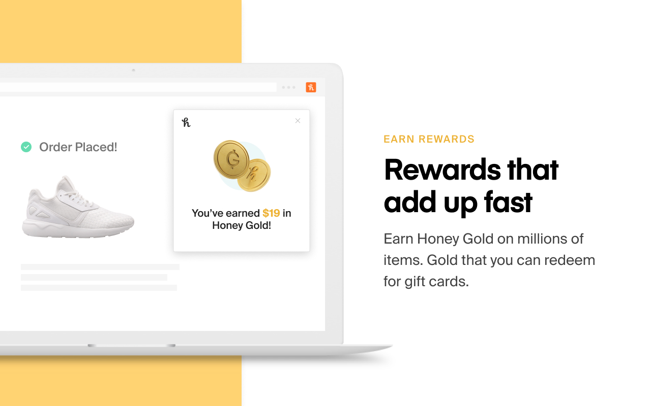 checking honey coupons with automatic code testing and cashback rewards