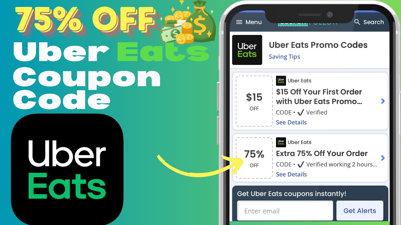 Optimizing uber eats coupons for mobile food delivery and lower delivery fees